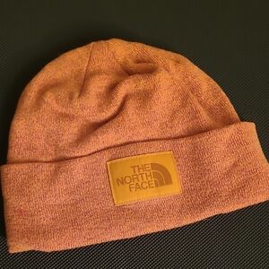 The North Face Warm Orange Knit Hat